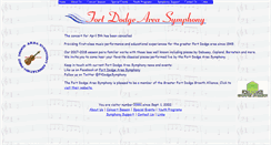 Desktop Screenshot of fdsymphony.org